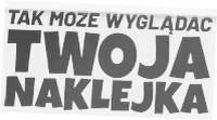 Podgląd mockupu naklejki
